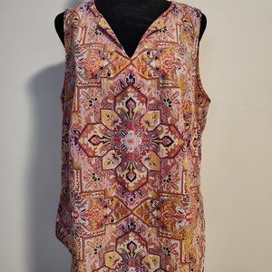 Verse - Jory Split Neck Top - Large